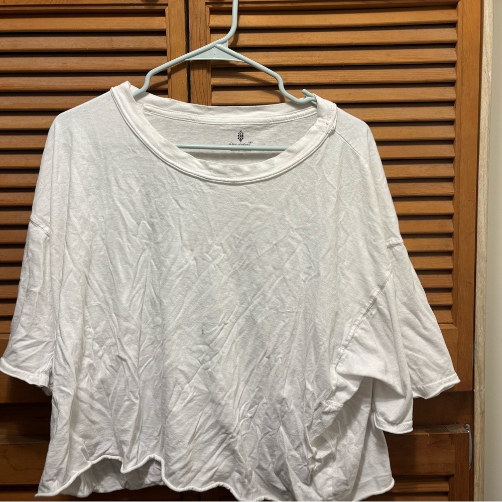 FP Movement by Free People White Short Sleeve Tee